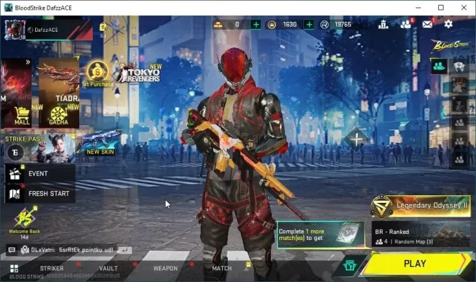 ASIA| Collab Evangelion MCX | 3 Legendary(ETHAN-Codebreaker,M4A1 Venom,SCAR Scarlet Castle) |NetEase|CheckSS(BLS4652)