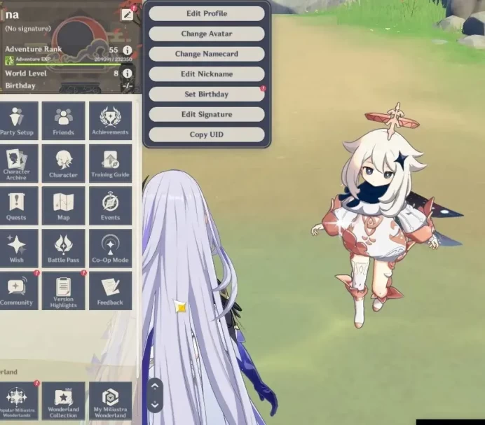 ASIA|AR 55|5 Limited + 3 (*5Wep)|Flins+Sign,Skirk,Nefer,Neuvillette,Escoffier|Mc Female|Take Mail|Check SS|(GI6655)