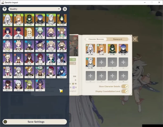 ASIA|AR 55|5 Limited + 3 (*5Wep)|Flins+Sign,Skirk,Nefer,Neuvillette,Escoffier|Mc Female|Take Mail|Check SS|(GI6655)