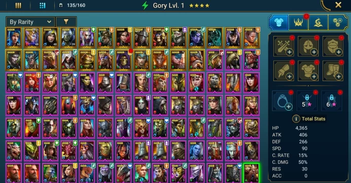 Starter acc with Mavara : 96k energy / 62 mln coins / Elenaril, Jetni, Arix, Ninja + 20 Login Legendaries / Seer, Atur + Kallia