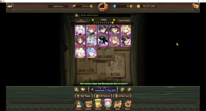 ASIA|7,7M CC|105 LS|8 LR+13 UR+Many Collab|N Meliod2/6,H Gowther2/6,Cusack6/6,MDB4/6,Roxy5/6,Brunhild4/6,Etc|CodeOnly|SDS4522