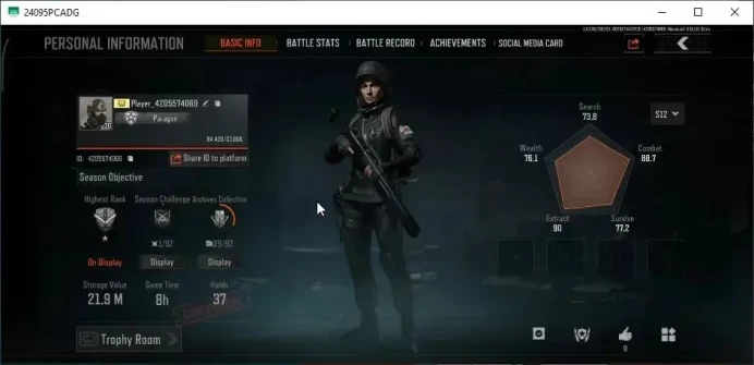 MOBILE Lvl 30|SV 21,9M|CV 18,6M|2 Set|AUG Maelstrom,AR57 WP,Groza SS,AK12 GM,Mp5 Forest,Etc|CN ON|Infinite|CheckSS|(AB3254)