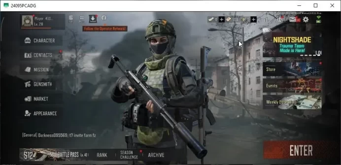 MOBILE Lvl 28|SV 20M|CV 17,4M|4 Set: MaxTac,RL,Peace|Ceremoni Groza,GM AK12,T03 SS,Scar L SS,Etc|CN ON|Infinite|CheckSS|AB3256