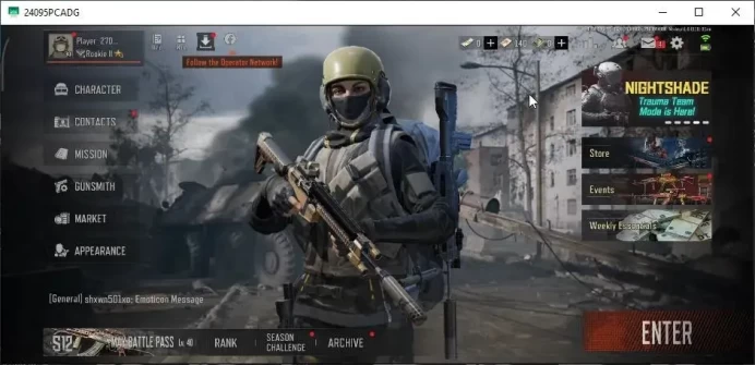 MOBILE Lvl 30|SV 23M|CV 20M|3 Set|AK12 GM,AR57 WP,Ceremonial (Mk14,S12k),M110 QS,Etc|CN ON|Infinite|CheckSS|(AB3255)