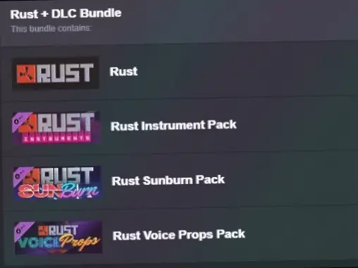 ALL DLCs - Voice Props Pack+Instruments Pack+Sunburn Pack+3 Years old Steam+2 LVL+RUST (0 hours)+Original Email+Full Access #LOT-138475
