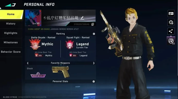 ASIA|ETERNAL [DEagle,AUG-Empyrean Lv3]|Collab TR[JACK-Takemichi,MCX]|MELEE TalonKnife+ULTRA[RAN,M700,AUG,etc]|NetEase|BLS4657