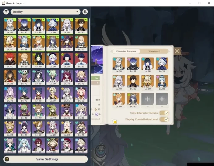 ASIA|AR 57|PremTeam [Flins,Skirk]|10 Limited + 7 (*5Wep)|[Flins,Neuvil,Yelan]+Sign,Lauma,Ineffa,Skirk|Mc Male|Take Mail|(GI6654)