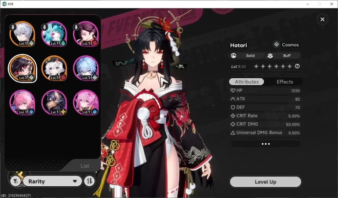 GLOBAL NA|HL 3|2 SSR| Limited Hotori, Sakiri |2 SSR Selector On|6 SR|Orchid Glider|Male MC|NTE1256