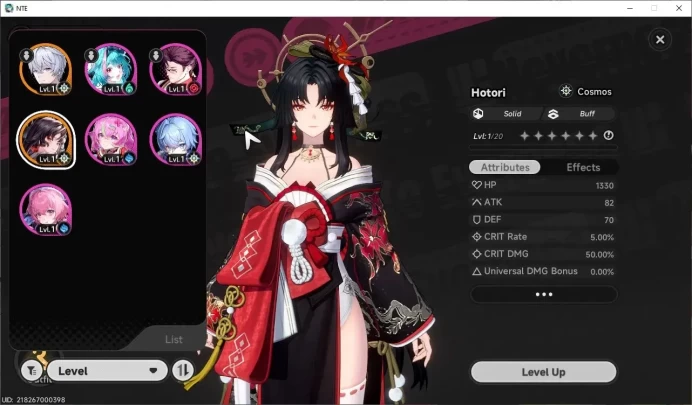 GLOBAL EU|HL 3|1 SSR| Limited Hotori |2 SSR Selector On|5 SR|1 S Arc|Male MC|Log Email|Take Email|NTE1254