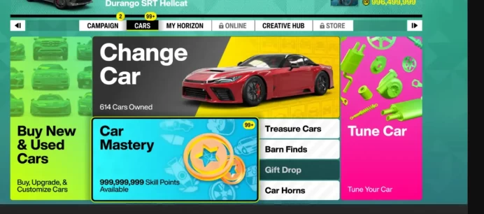 【XBOX/PC】 / All Cars 614 Unlocked / 999 Million Credits  /  /  Full Access