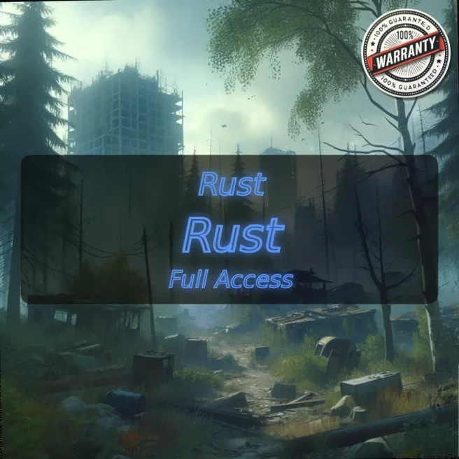 FRESH RUST Account 1000 Hours | REGION FREE #LOT-138485