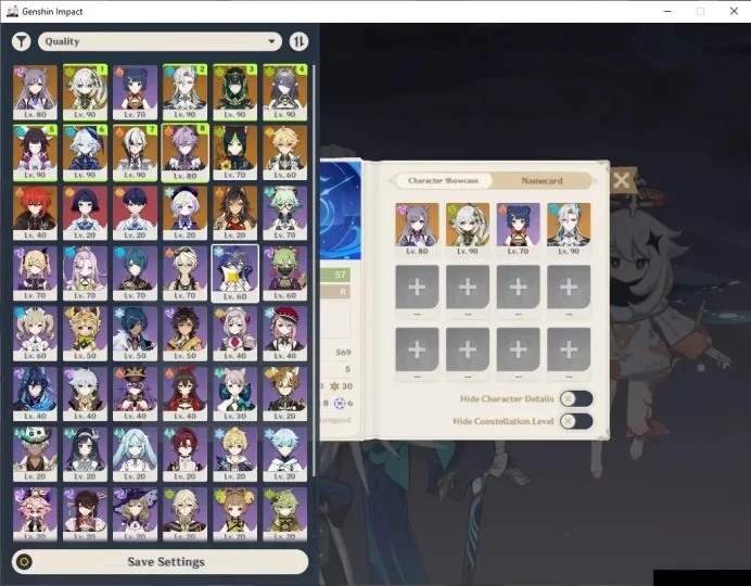 ASIA|AR57|LunarBloom Team[Nefer Lauma]|8 Limited+2(*5Weapon) |[Nefer,Columbina]+Sign,Furina,Etc|McMale|TakeMail|CheckSS(GI6659)