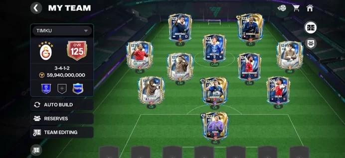 FCM47: FC FIFA MOBILE /All Platform Global - Over 125/59 B Value