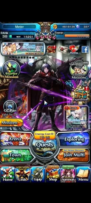 Global | 337 cc | Rank 38 | 2 Ascend | Demon Edge Berwick,Demon Lord Vox | Lpot 20 |Check SS|(GS2604)