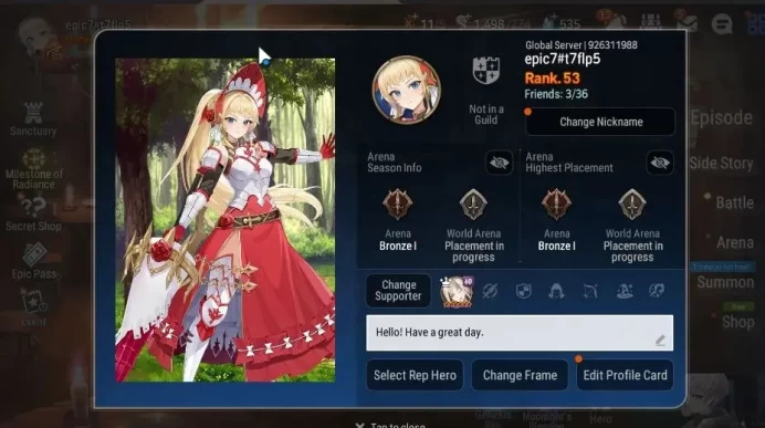 GLOBAL Unverif|7 ML[Salome,Harsetti,DD Ray,BM haste,Etc]+Setsuka,AS Flan,Ran,etc|PoH ON|34K Stigma|Stove|ES4905