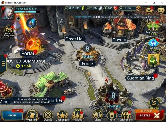 Lv29 380K Power|21 Legend(Predator,Ninja,Alice,Xenomorph,Ratahlos,Wukong,Artak,Deliana,Dknight,Etc)|91K Energy|Plarium(RSL1519)