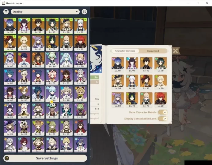 ASIA|AR56|7 Limited+2(*5Weapon)|Flins,Columbina,Navia+Sign,Zhongli,Etc|Mc Female|TakeMail|CheckSS(GI6661)