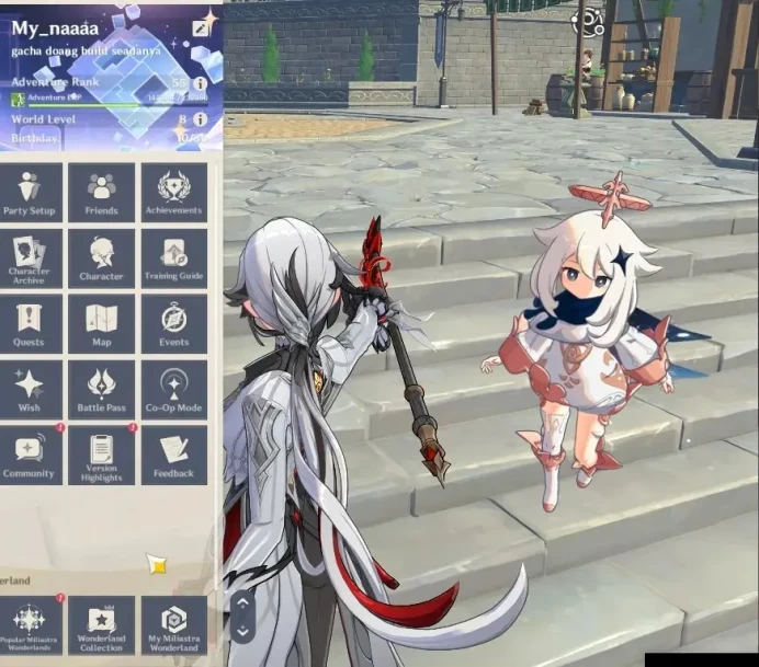 ASIA|AR 55|8 Limited+6(*5Weapon)|[ArlecchinoC1,Yelan]+Sign,Columbina,Furina,Linnea,Etc|Mc Male|TakeMail|CheckSS(GI6663)