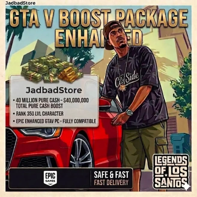 Epic GTA Enhanced PC Boost | $40 Million Pure Cash | RP 350