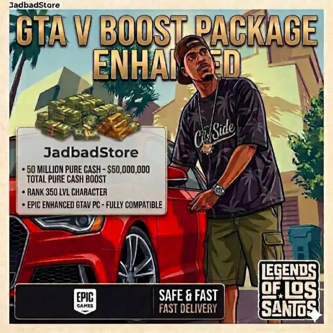 Epic GTA Enhanced PC Boost | $50 Million Pure Cash | RP 350