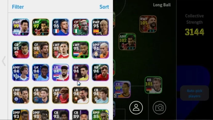 Android|Big Time Mohamed Salah,Epic Didier Drogba,Paul Scholes,Bojan Krklc,Showtime Emil Audero|PES 2026|TakeEmail(EF1809)