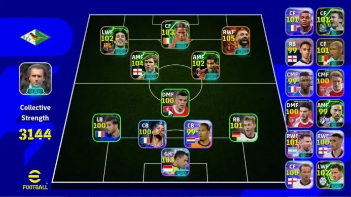 Android|Big Time Mohamed Salah,Epic Didier Drogba,Paul Scholes,Bojan Krklc,Showtime Emil Audero|PES 2026|TakeEmail(EF1809)