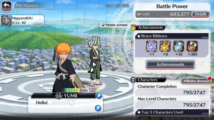[GLOBAL]41K Orb|New Ichigo Renewed,Ichigo 10th Anniv,TYBW26[Giselle,Candice],TYBW25[Ganju,Uryu],Etc|4,8K AccTic|Klab ID(BBS2682)