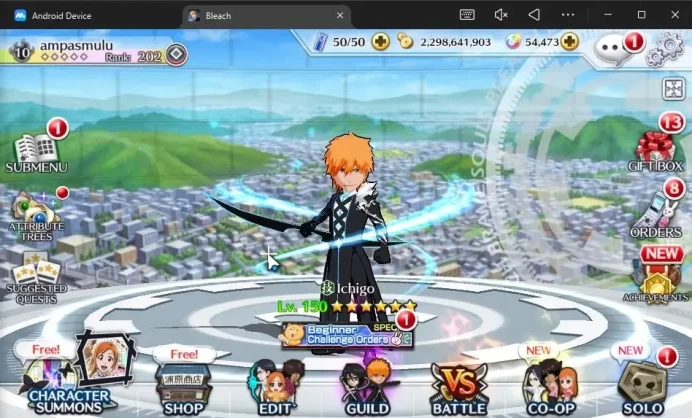 [GLOBAL]54K Orb|2 New Ichigo Renewed,10th Anniv[Rukia,Ichigo],Yachiru TYBW25,Renewd[Byakuya,Aizen],Etc|6K AccTic|Klab ID|BBS2686