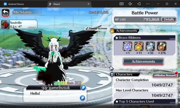 [GLOBAL]52K Orb|2 New Ichigo Renewed,10th Anniv[Rukia,Ichigo],TYBW25[Yachiru,Nemu],2 Renewed,Etc|6K AccTic|Klab ID(BBS2687)