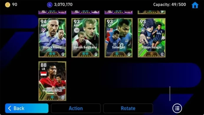 Android|PW 3202|BigTime Steven Gerrard, BigTime Frank Rljkaard, Epic Carles Puyol, ShowT Donnaruma|2026|Check SS EFB1644B