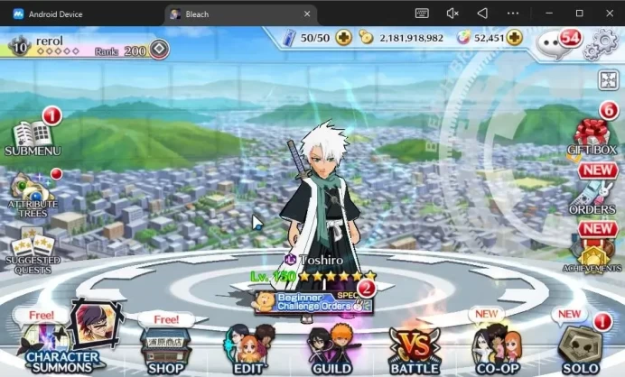 [GLOBAL]52K Orb|2 New Ichigo Renewed,10th Anniv[Rukia,Ichigo],Yachiru TYBW25,Renewd[Byakuya,Aizen],Etc|6K AccTic|Klab ID|BBS2688