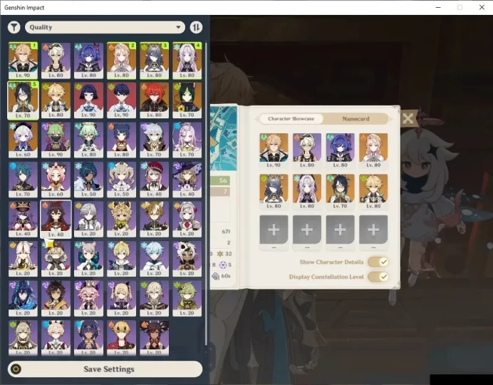 ASIA|AR56|BD Unset|Hexerei Team[Varka Nicole]|5 Limited+4(*5Wep)|Lauma,Citlali,Xianyun|Mc Male|TakeMail|CheckSS(GI6666)