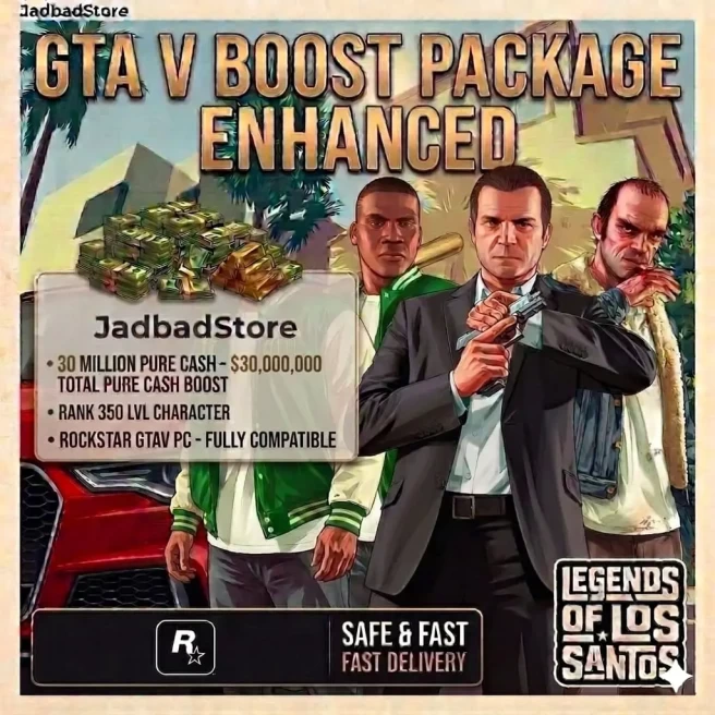 Rockstar GTA Enhanced PC Boost | $30 Million Pure Cash | RP 350