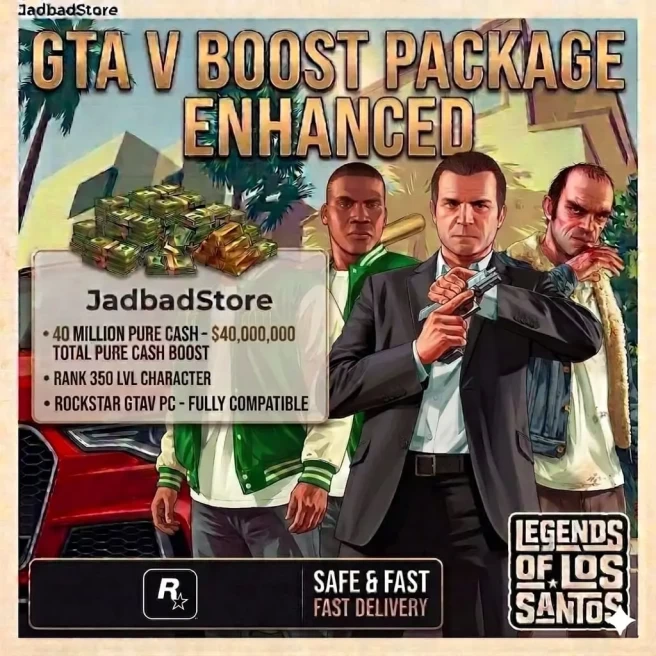 Rockstar GTA Enhanced PC Boost | $40 Million Pure Cash | RP 350