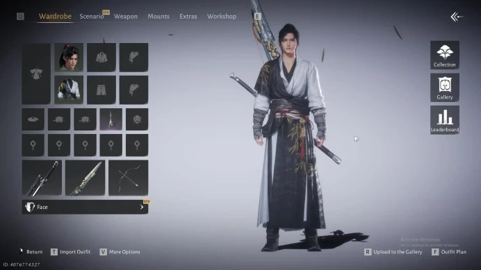 ASIA | 1 Harmonic Core | MC Male | Starter LVL 6 | Build Power 3662 | 320K Regional Currency | Check SS WWM176B