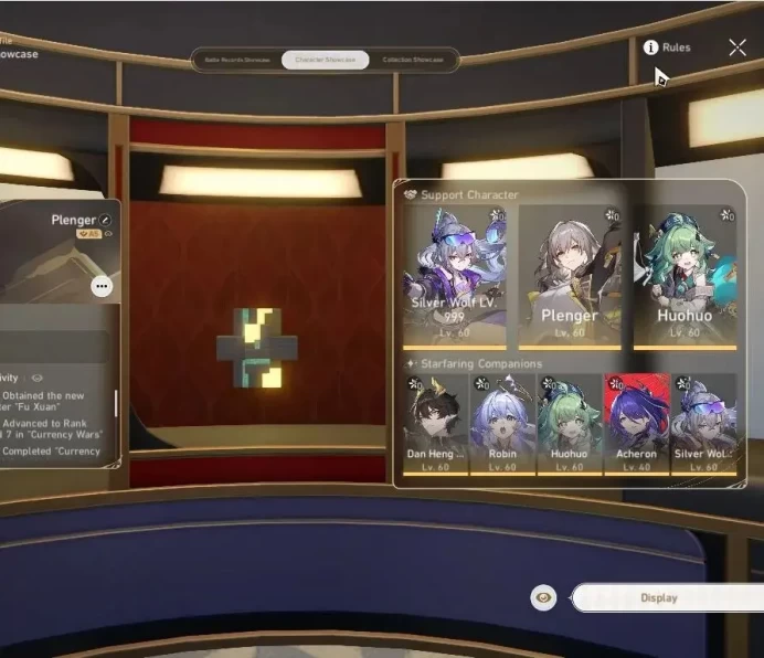 Asia|TL46|6 Limited|[Silver Wolf 999 + Signature,Huohuo,Dante,Acheron,Robin,Fu Xuan|TakeMail|CheckSS(HSR7325)