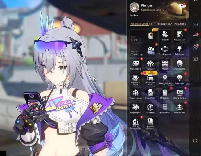 Asia|TL46|6 Limited|[Silver Wolf 999 + Signature,Huohuo,Dante,Acheron,Robin,Fu Xuan|TakeMail|CheckSS(HSR7325)