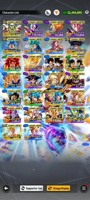 New LF ss2 Gohan Full+ GokuHit+ Sp gogeta+LF GohanTrunk+ Good Equipment (D44)