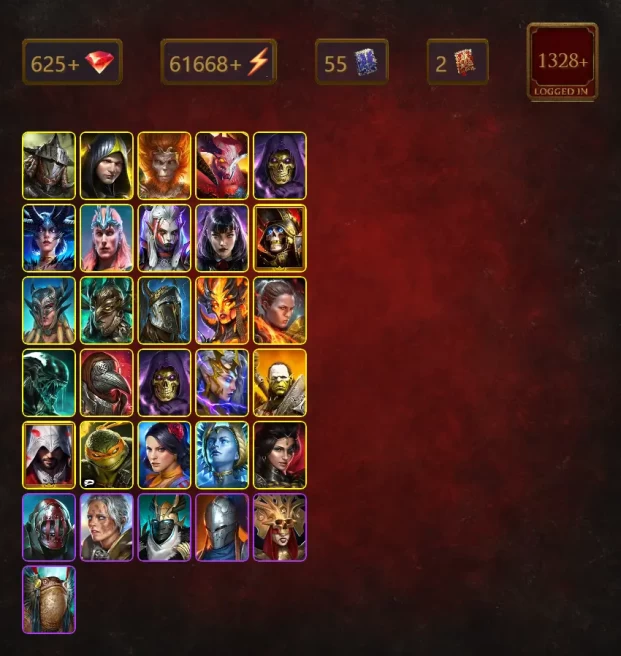 [STARTER]Mortu-Macaab+Storm Herald Hekaton+Rathalos+Aleksandr+Wukong+Skeletor+Wythir+Loki+Visix+Alice+Deathknight+Scyl+65Epics
