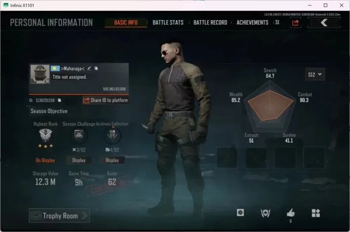 Mobile | LV 30 | SV 12.3 M | CV 6.5 M | Prismatic AKM, SS AKM, GM AK-12, Shadow MPX | more detail Check SS  AB475B
