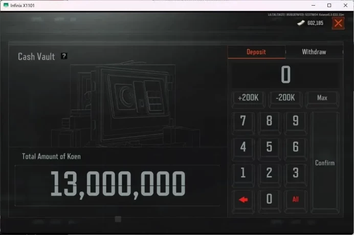 Mobile | LV 30 | SV 21.8 M | CV 13.0 M | P AKM, QS AKS-74U, Marlstone AUG, Yellow LR-AR1 | more detail Check SS  AB477B