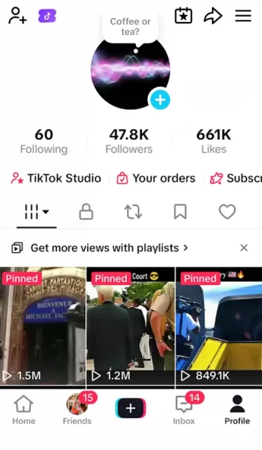 Huge BLOWOUT/ Monetized 47K Real Followers+661K Real Likes Account/ Creator Rewards Program Activated/ Live Stream/ Full Access