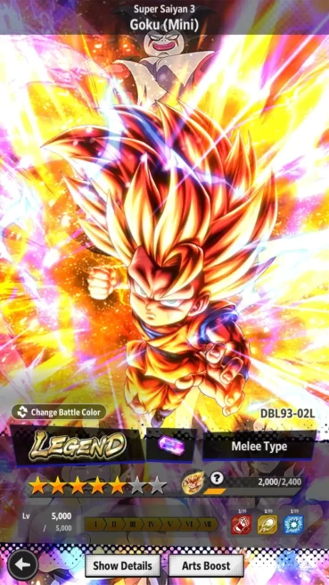Android|Lvl 150|254M Total Power|3 UL|2 LR|UL SSGS Gogeta,SSGS Gogeta,SS Goku|LR SS3 Goku mini Etc|LogBandai Check SS DBL760B