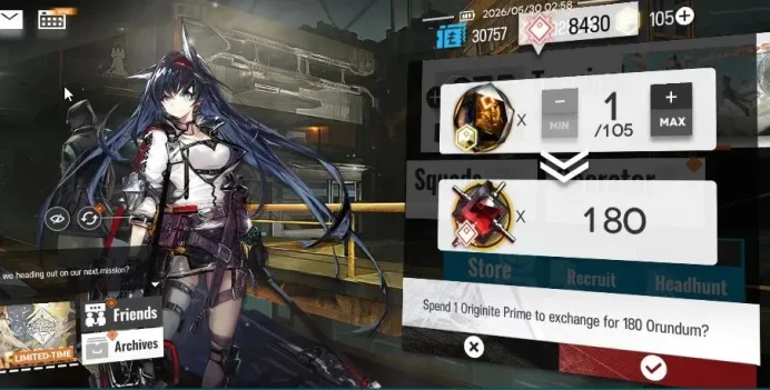 Lv 25 | 56 OP + 1 Skin | 8250 Orundum + 105 Originium | Char *6 (Blaze,Thorns) | Terminal 15-1 | Check SS | (AK1528)