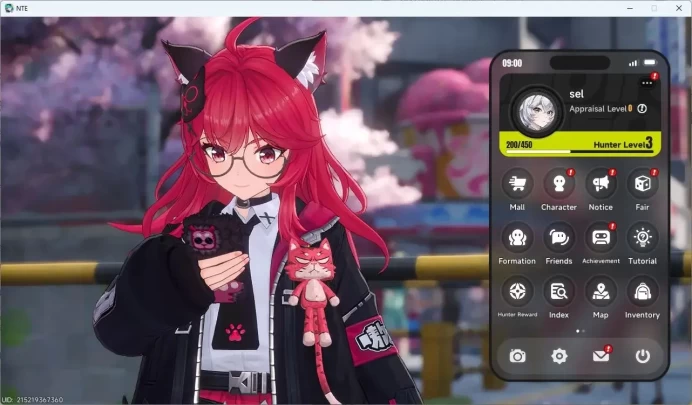 EU | Starter Lv 3 | 2 SSR (Nanally,Baicang) + 6 SR + 2 Selector ON | MC Male |take Email | NTE162B
