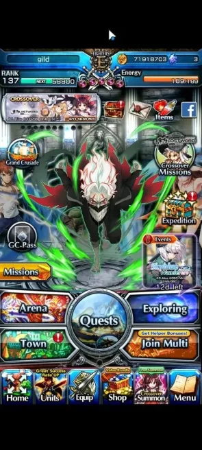 Global|Rank 50|21 Ascend+8 TW|(Okarun,Roy,Emiya,Kirisame,Chloe,2x Fen,Lark,S Chloe)+TW,Hazuki,Orvell,Etc|Lpot 58+37 RGB|GS2513