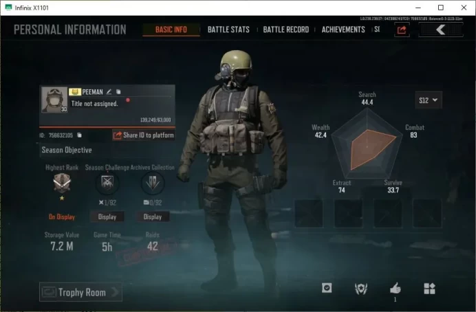 MOBILE|LVL30 SV 7,2M|CV 4,1M|MORE SK WEAPON MORE DETHAIL CEK SS AB199B