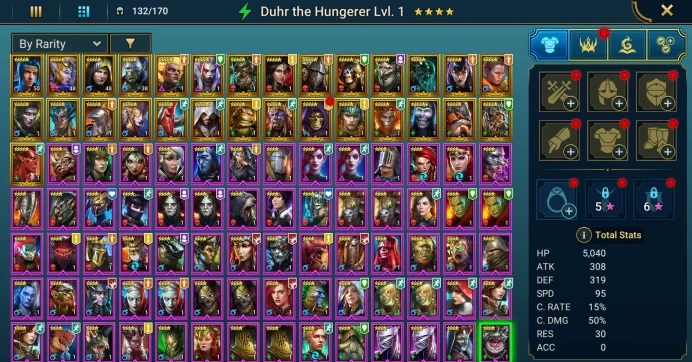 Starter acc with Solanar : 97k energy / 61 mln coins / Iron Brago, Lanakis, Lord Shazar, Arix, Ninja + 20 Login Legendaries