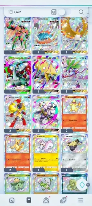EN 7,6K Card|161 EX|4 Crown [Charizard,IronVal,Baxcalibur,Celebi] 47 Shiny|MegaDeck[Altaria]Miraidon,Terapagos|342KDust|PKM1082