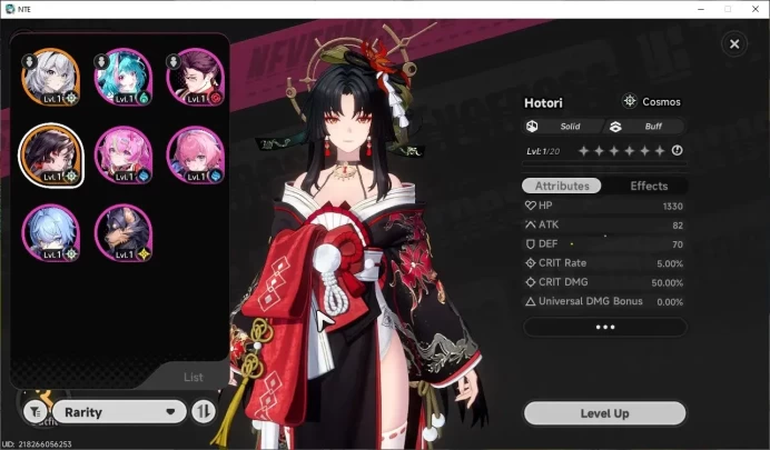 GLOBAL NA|HL 3|1 SSR| Limited Hotori |2 SSR Selector On|6 SR|Orchid Breeze Glider|Female MC|Log Email|NTE1272
